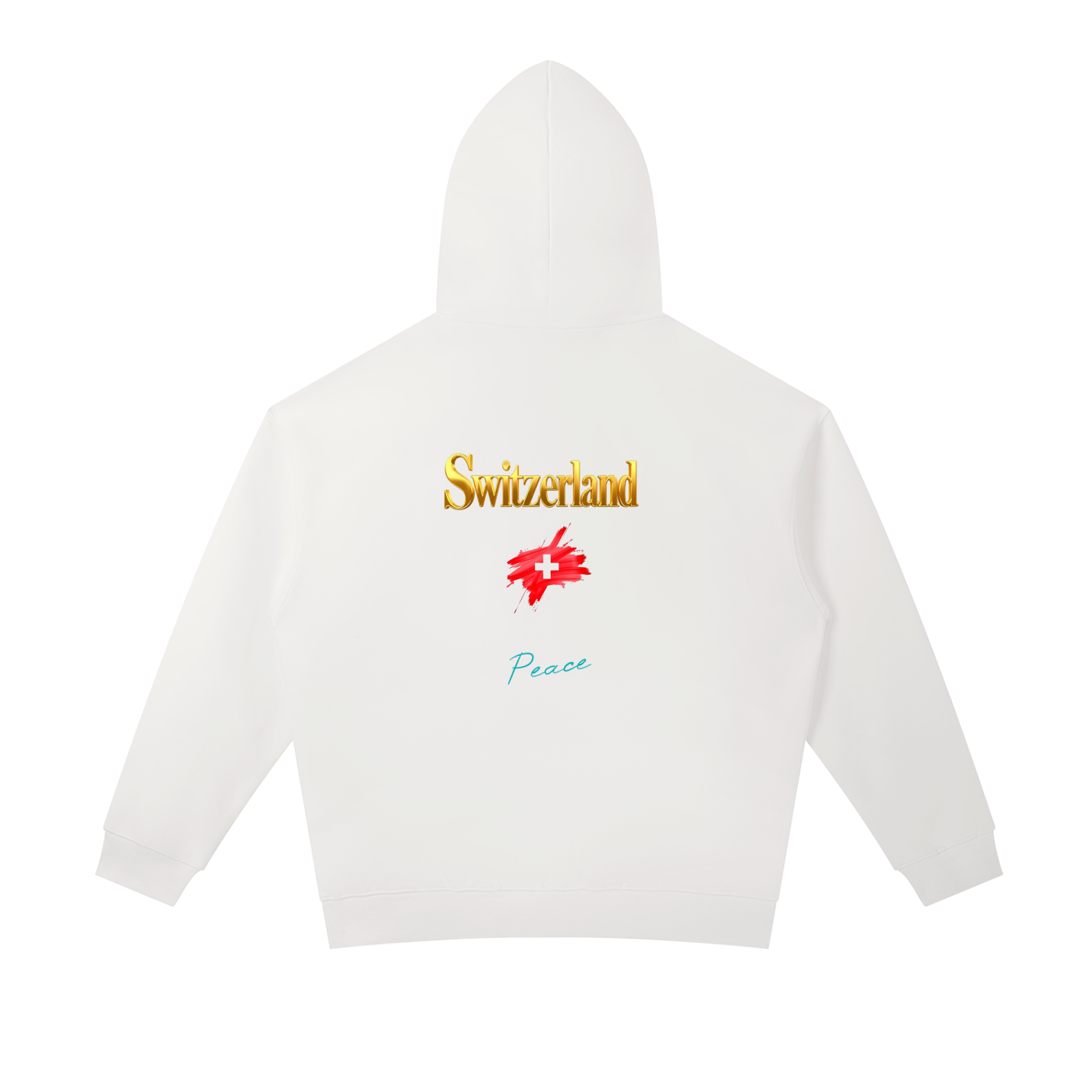 Switzerland fans - Peace - Essential Heavyweight Hoodie