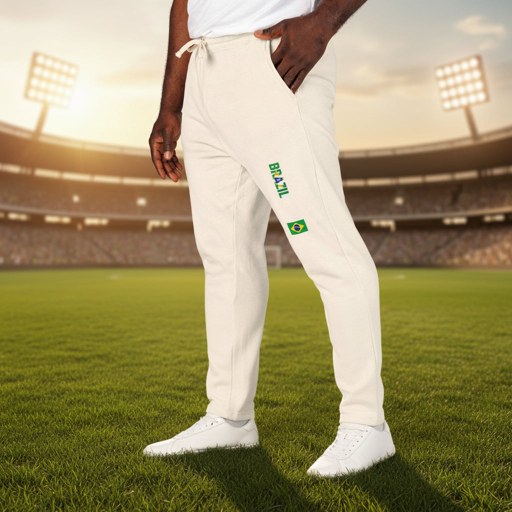 Brazil  Sweatpants 100% Ring-Spun Cotton