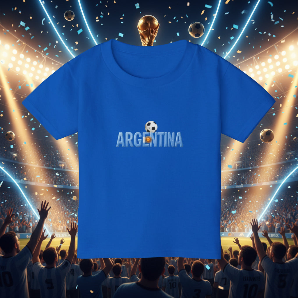 Argentina Soccer Toddler T‑Shirt