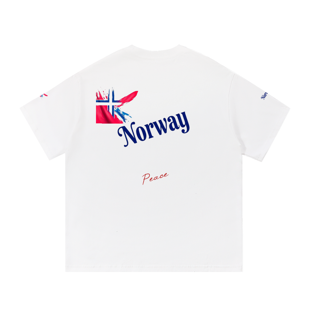 Norway fans- Peace- Essential Cotton T-Shirt