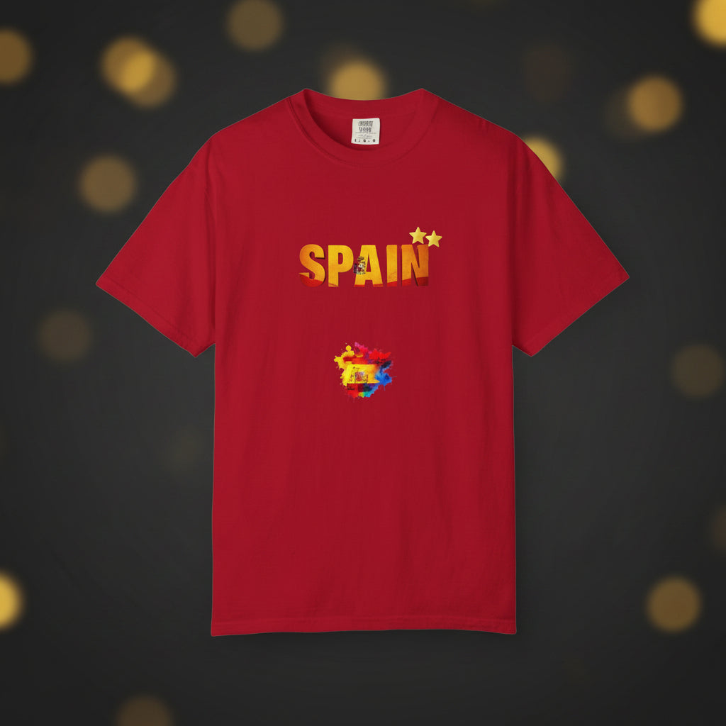 Spain Graphic T-Shirt — Peace message