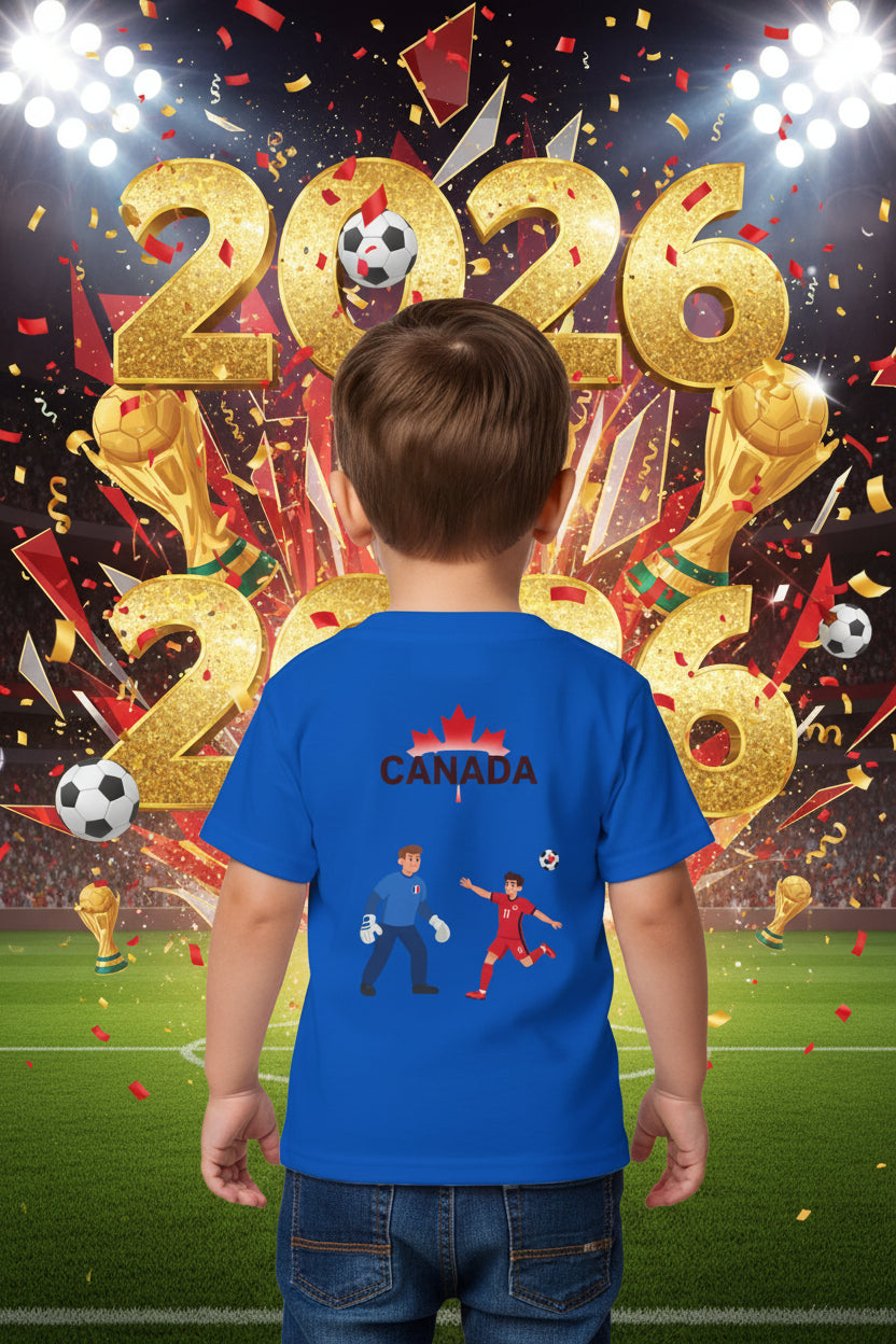 Canada Soccer Toddler T‑Shirt