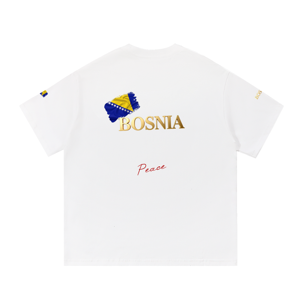 Bosnia  fans - Peace - Essential Cotton T-Shirt