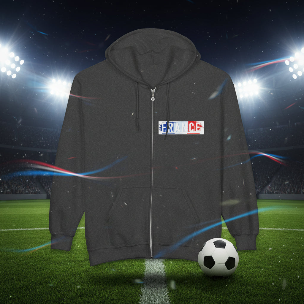 France Soccer Zip Hoodie