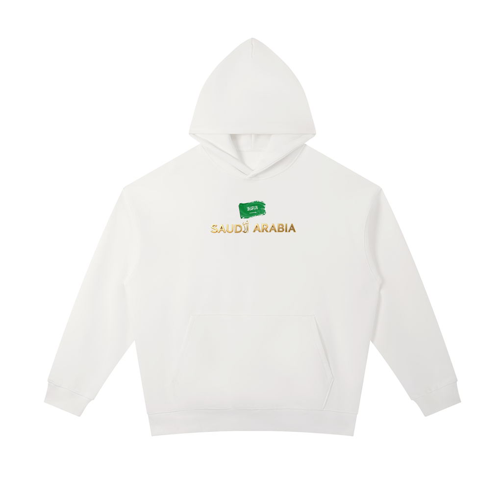 Saudi Arabia fans - Peace - Essential Heavyweight Hoodie