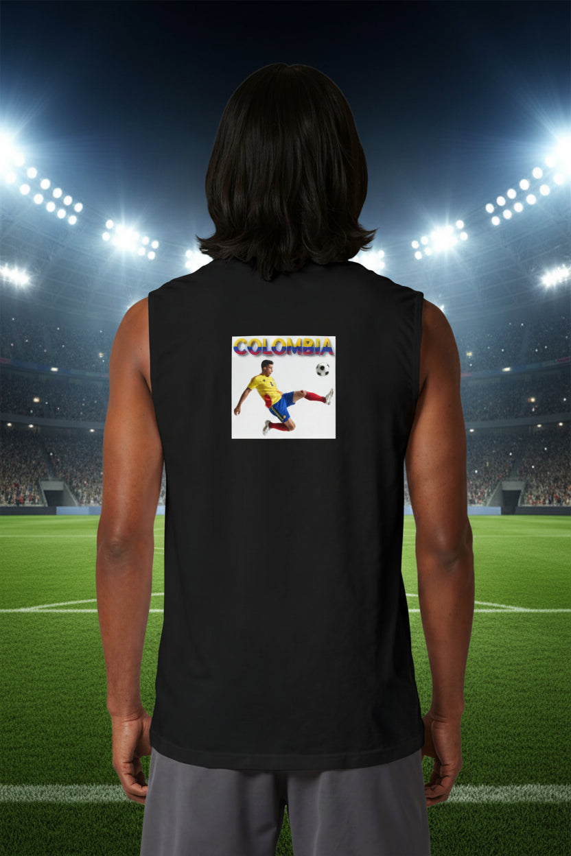 Colombia Soccer Muscle Tank