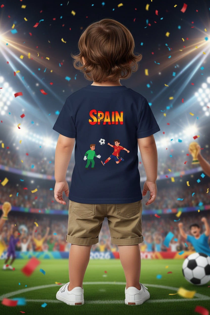 Spain Soccer Toddler T‑Shirt