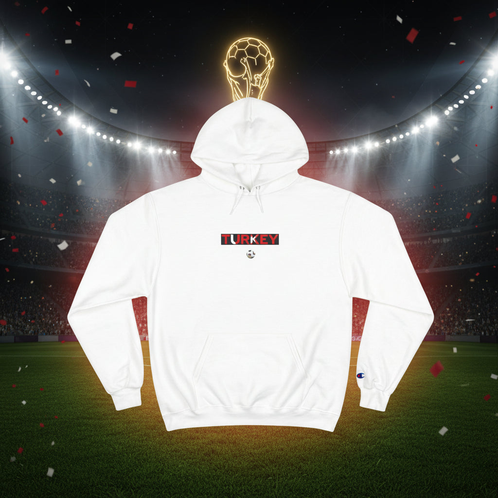 Türkiye World Cup 2026 Soccer Zip Hoodie