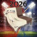 England Soccer Woven Blanket