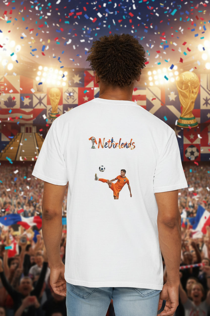 Netherlands World Cup 2026 Soccer 100%  Cotton