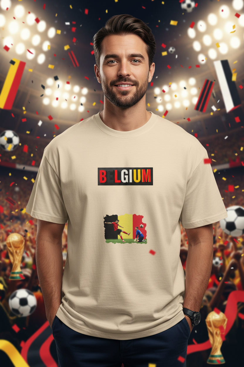 Belgium Soccer T‑Shirt