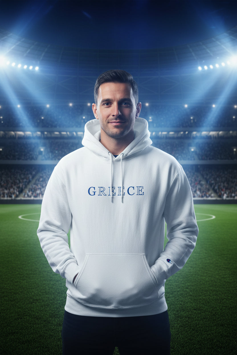 Greece Soccer Hoodie