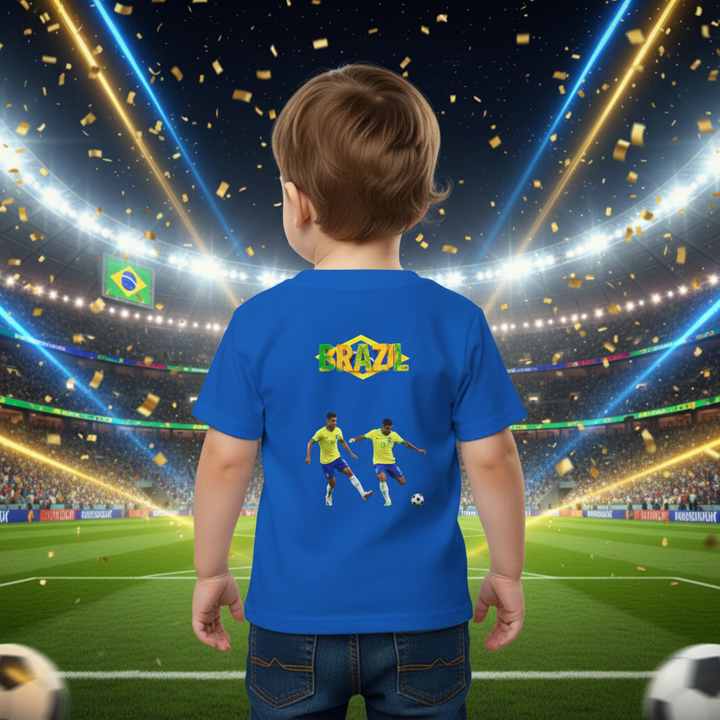 Brazil Soccer Toddler T‑Shirt