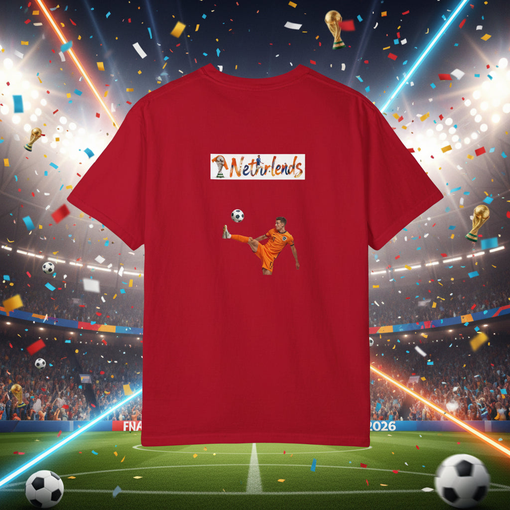 Netherlands World Cup 2026 Soccer 100%  Cotton