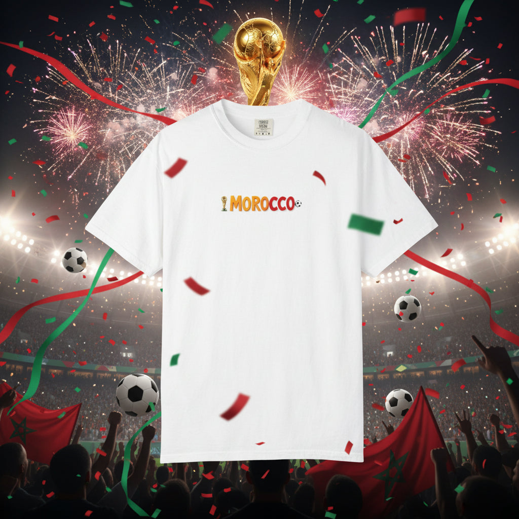 Morocco T-Shirt 100%  Cotton