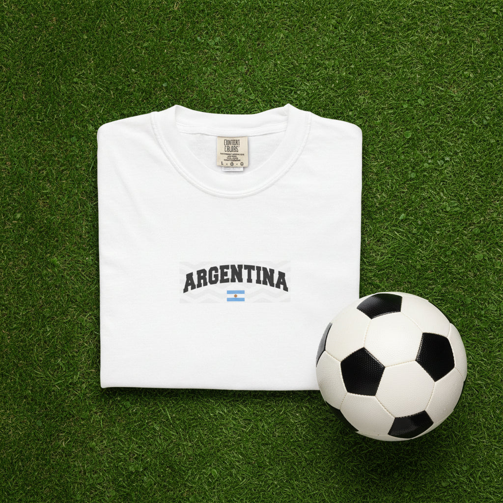 Argentina World Cup 2026 T-Shirt 100% Cotton