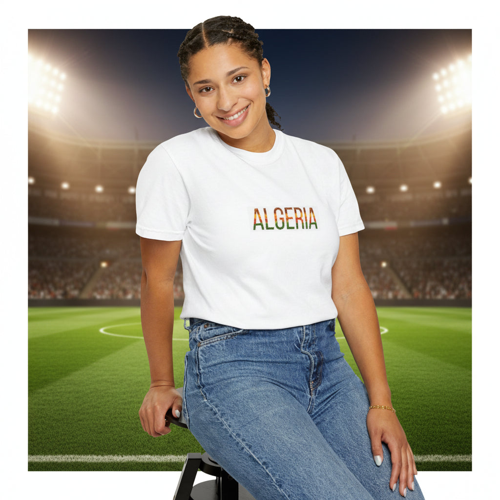 Algeria World Cup 2026 Soccer 100%  Cotton