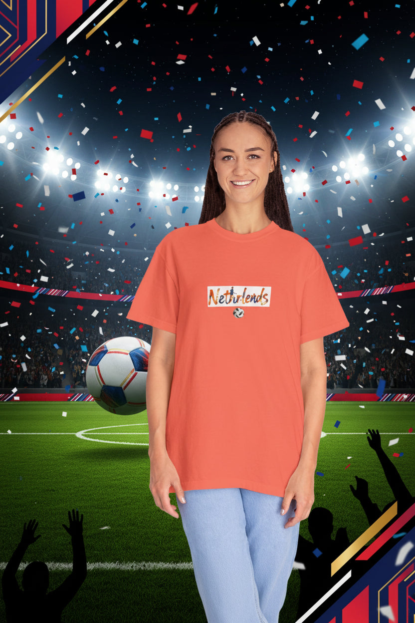 Netherlands World Cup 2026 Soccer 100%  Cotton