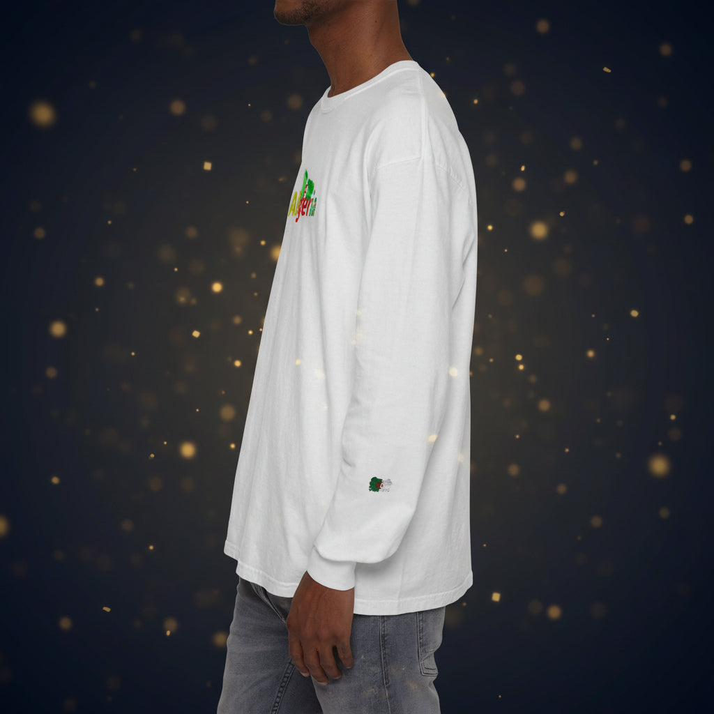 Algeria Flag Long Sleeve Tee — Peace Graphic