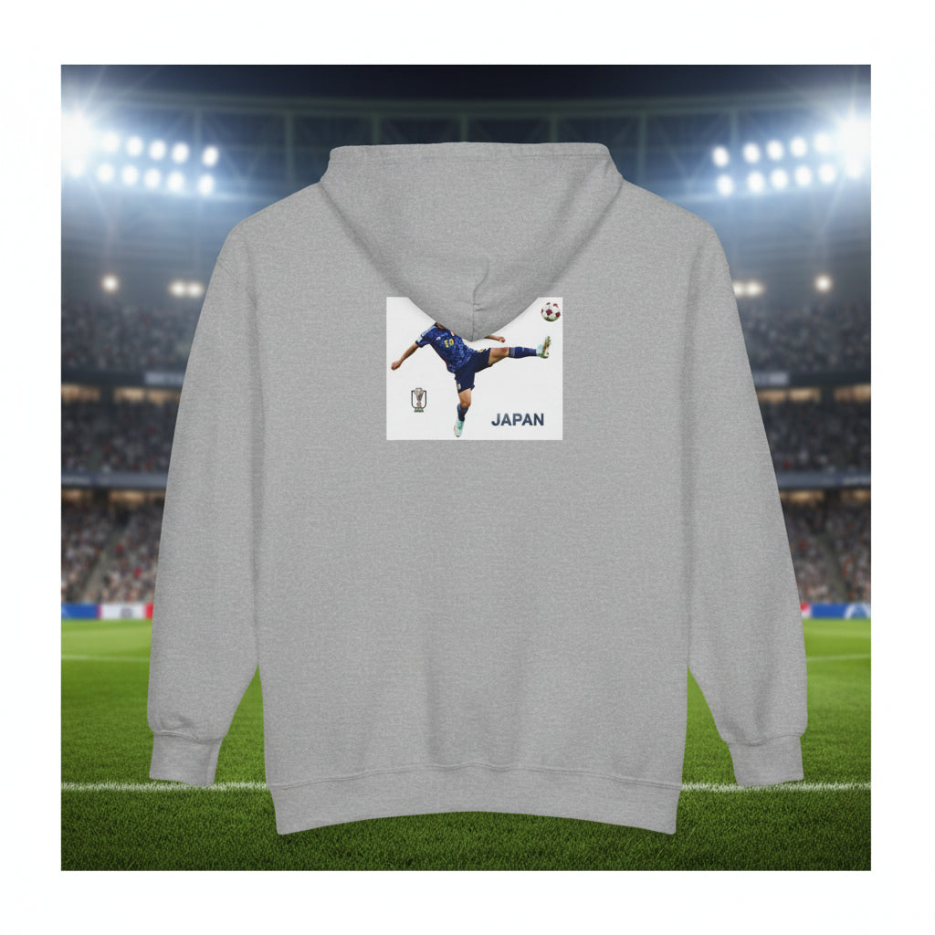 Japan Soccer Zip Hoodie