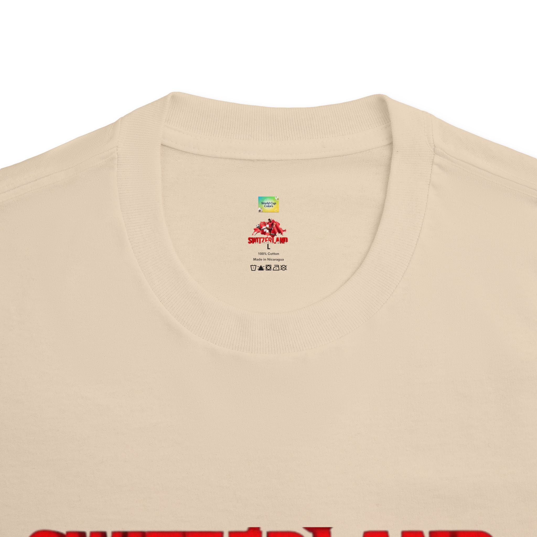 Switzerland Soccer T‑Shirt