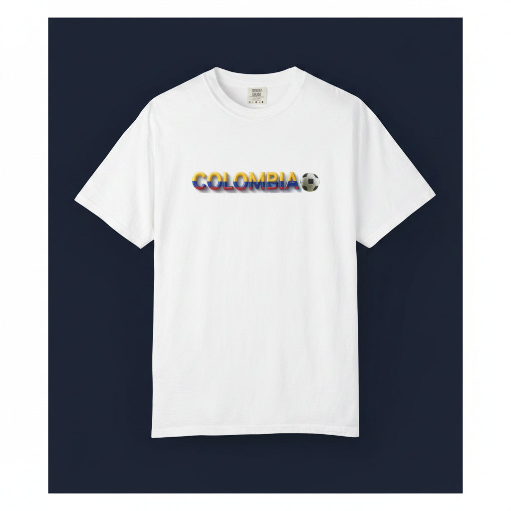 Colombia World Cup 2026 Soccer 100%  Cotton