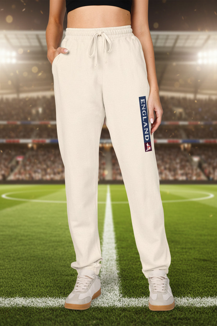 England World Cup 2026 Sweatpants 100% Ring-Spun Cotton