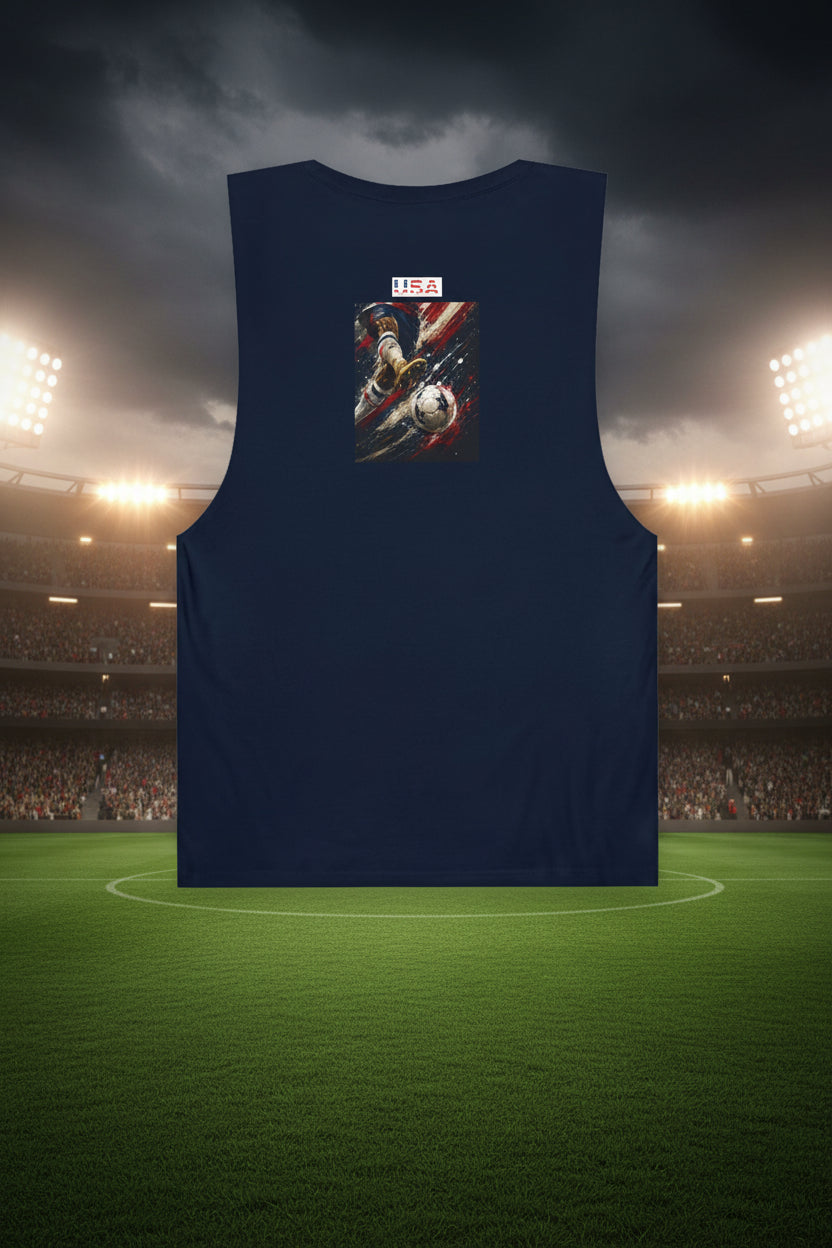 USA World Cup 2026 Soccer Tank Top 100% Cotton