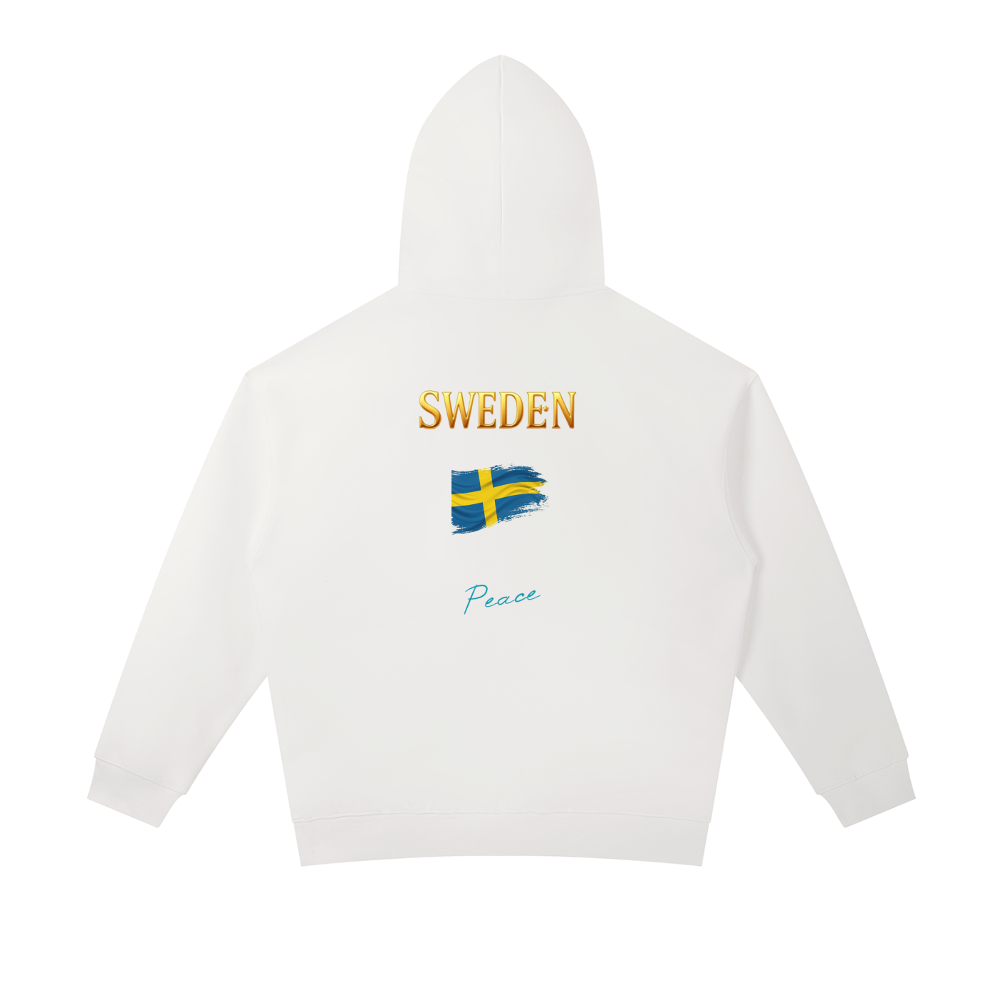 Sweden fans - Peace - Essential Heavyweight Hoodie