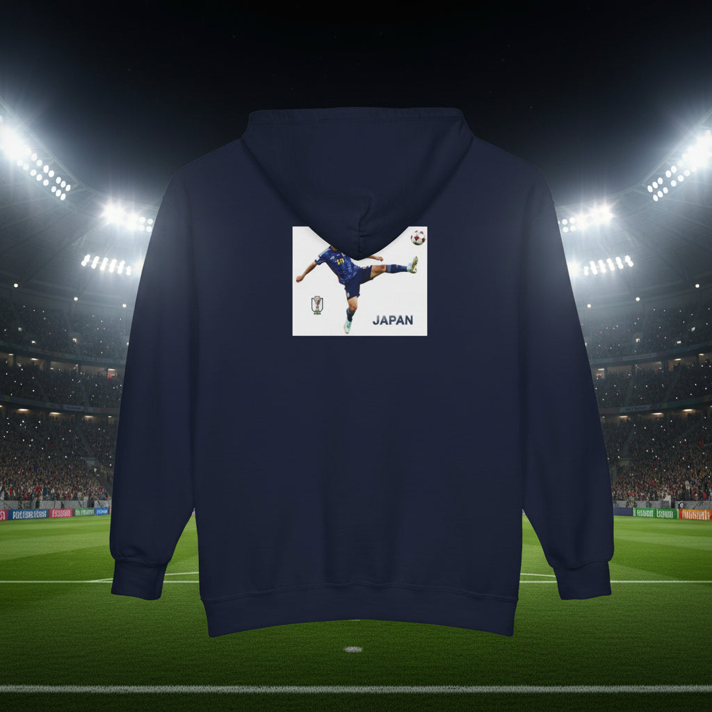 Japan Soccer Zip Hoodie