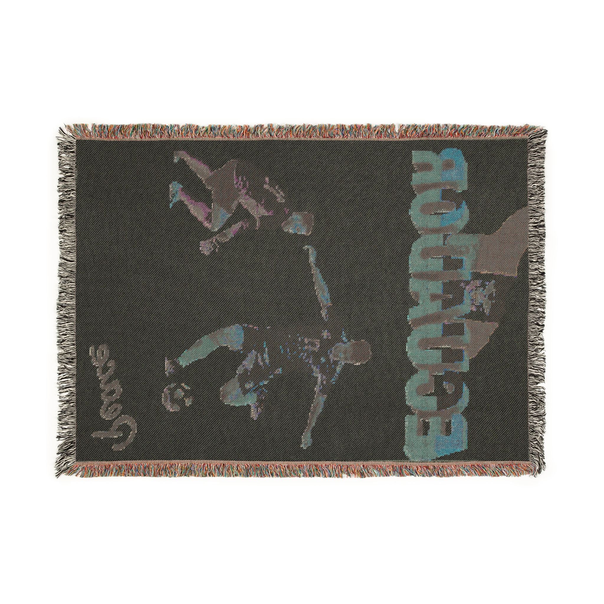 Ecuador Soccer Woven Blanket