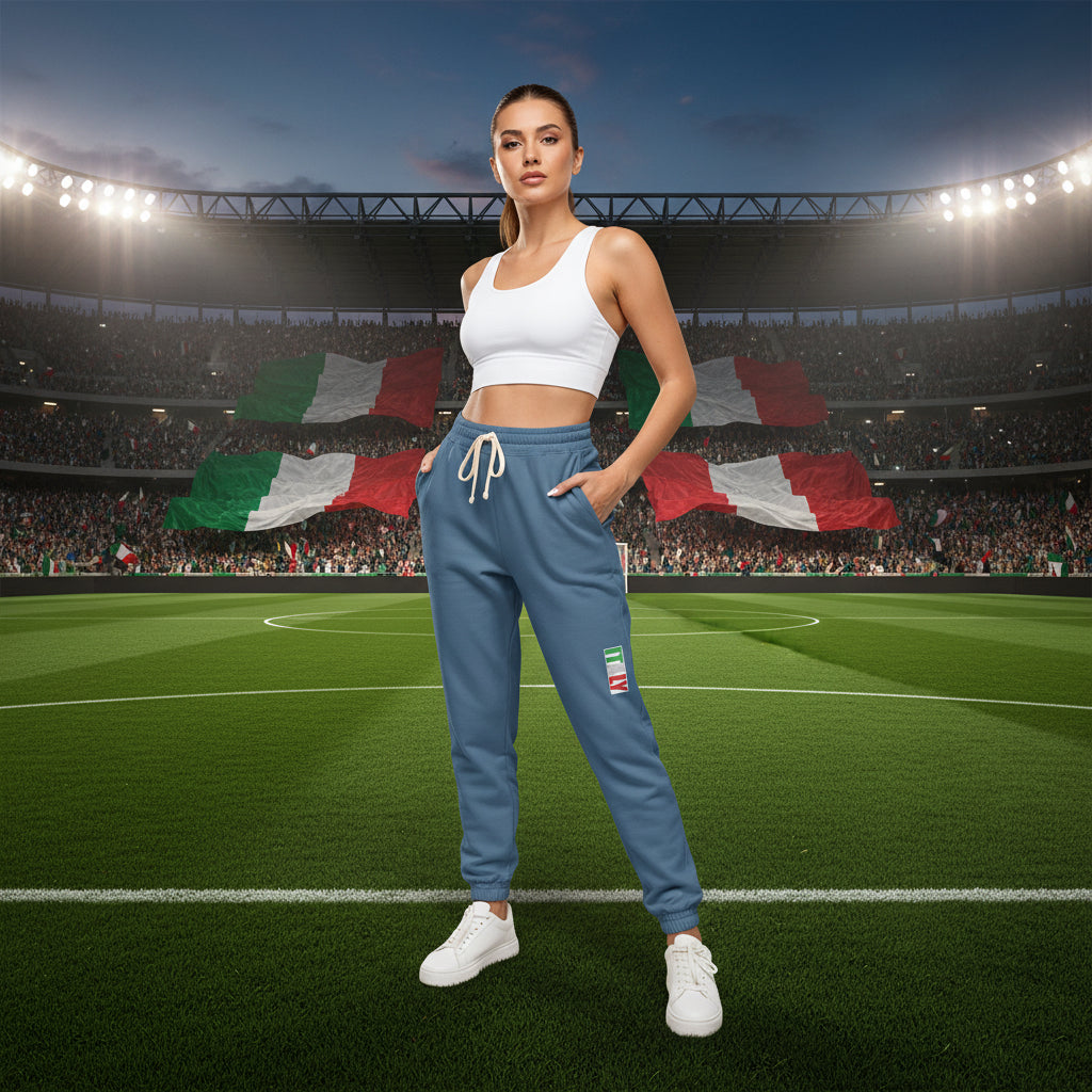 Italy World Cup 2026 Sweatpants 100% Cotton