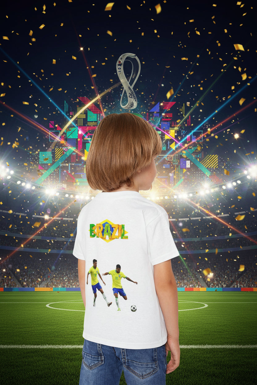 Brazil Soccer Toddler T‑Shirt