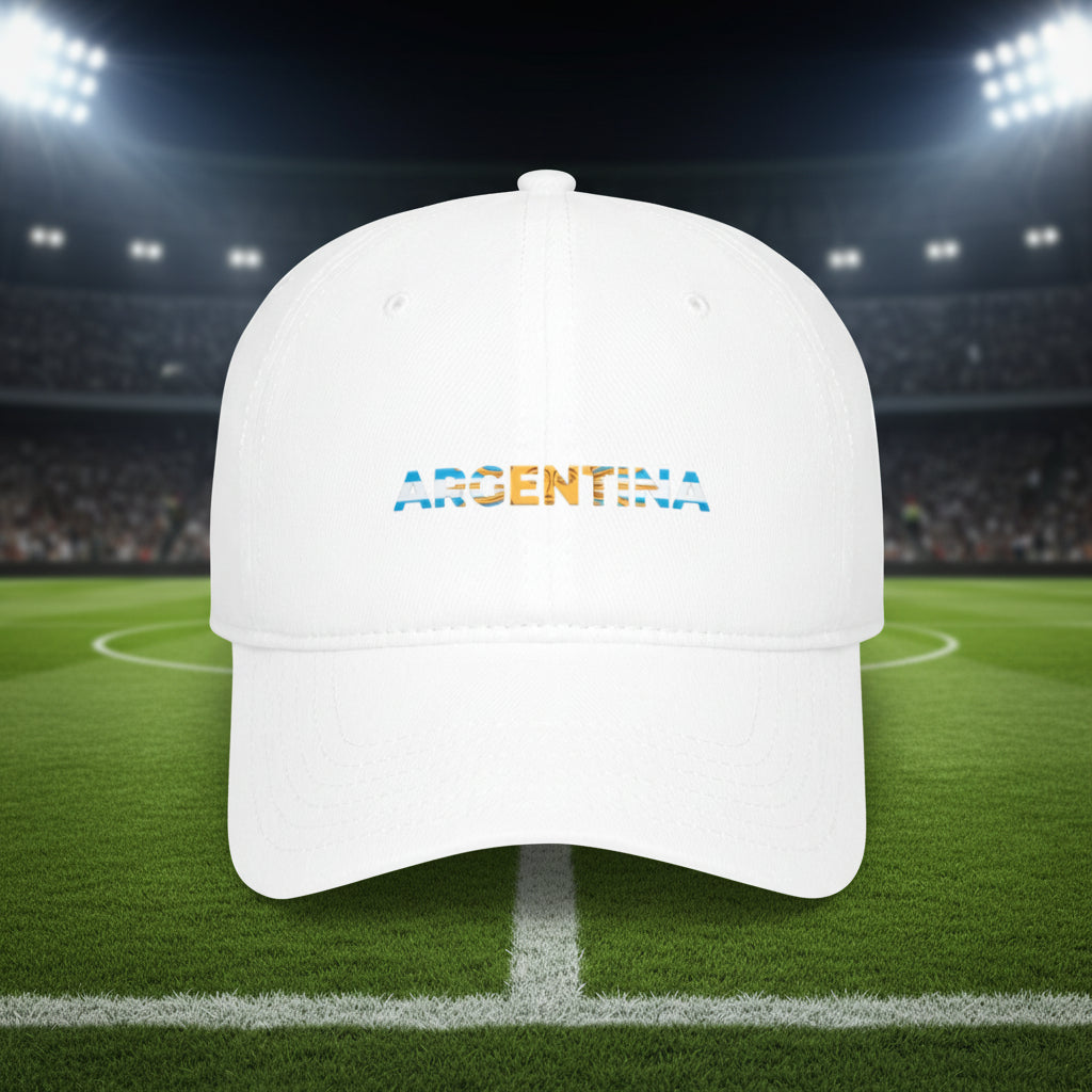 Argentina Soccer Baseball Cap