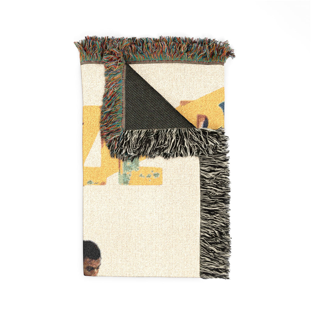 Brazil Soccer Woven Blanket