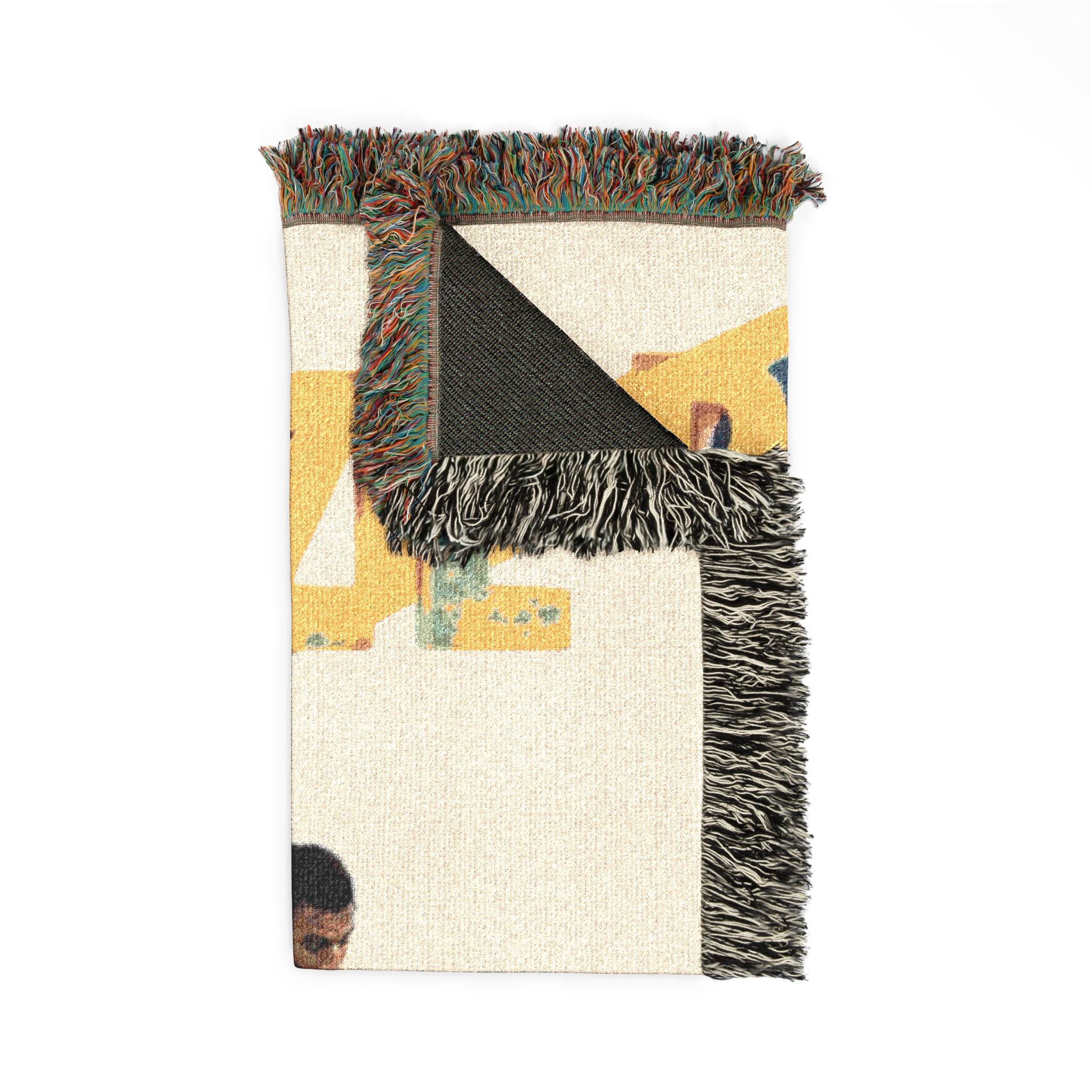 Brazil Soccer Woven Blanket