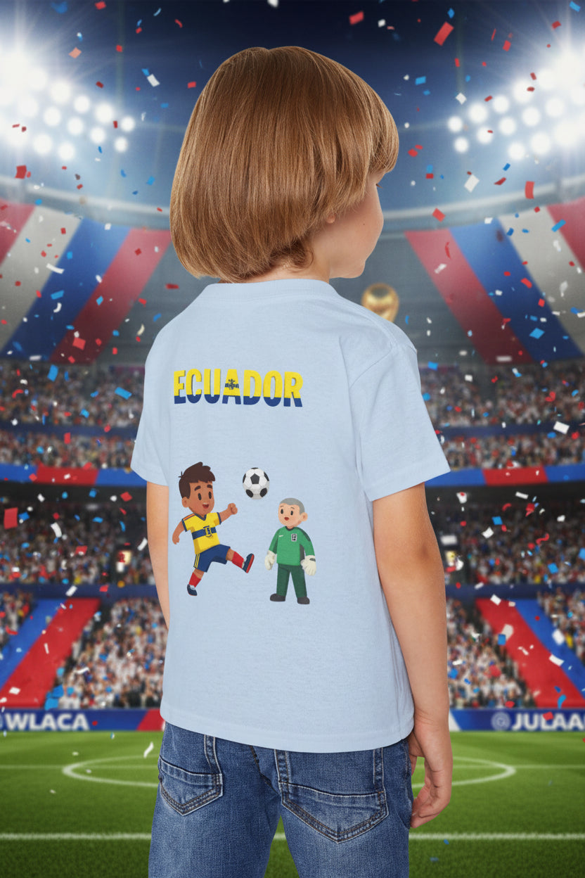 Ecuador Soccer Toddler T‑Shirt