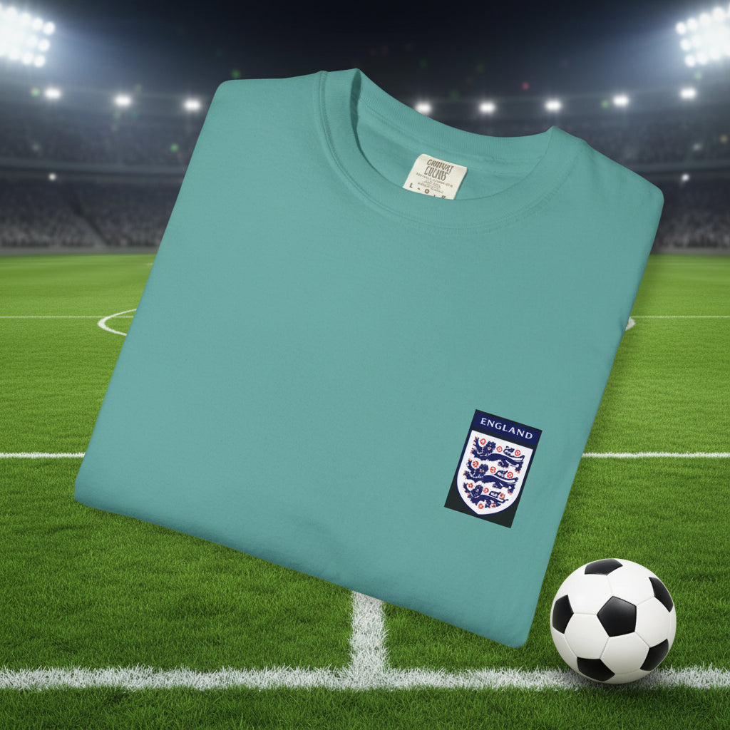 England World Cup 2026 Soccer T-Shirt 100% Cotton