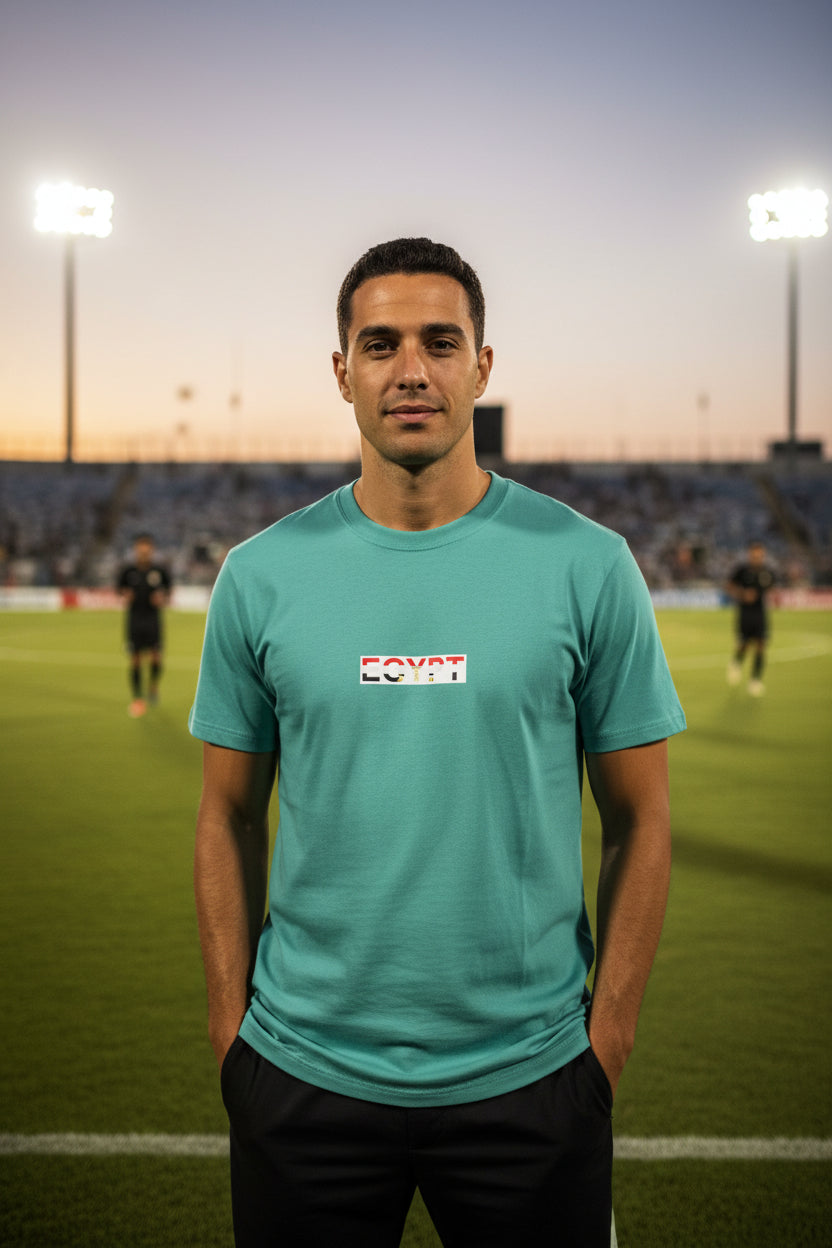 Egypt Soccer T-Shirt 100% Cotton