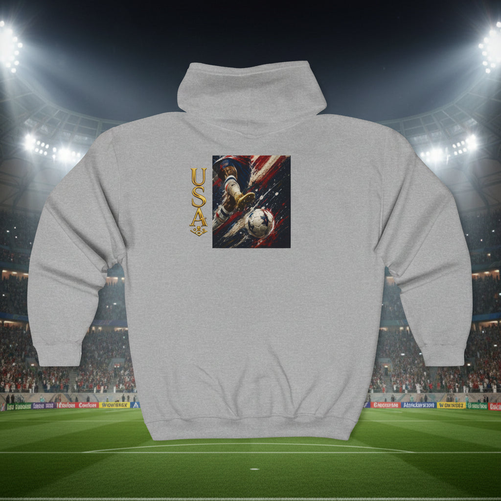USA Soccer Zip Hoodie