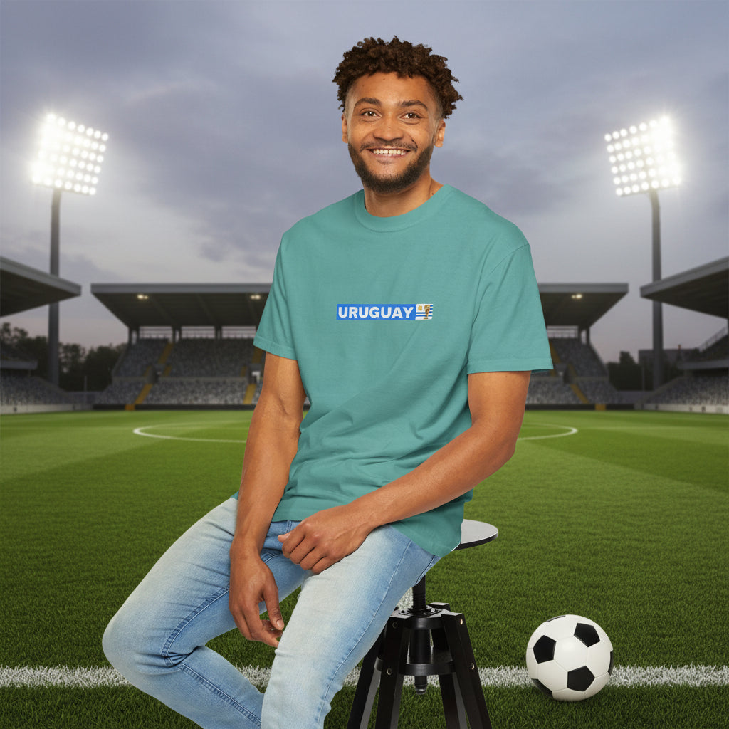 Uruguay Soccer T-Shirt 100%  Cotton