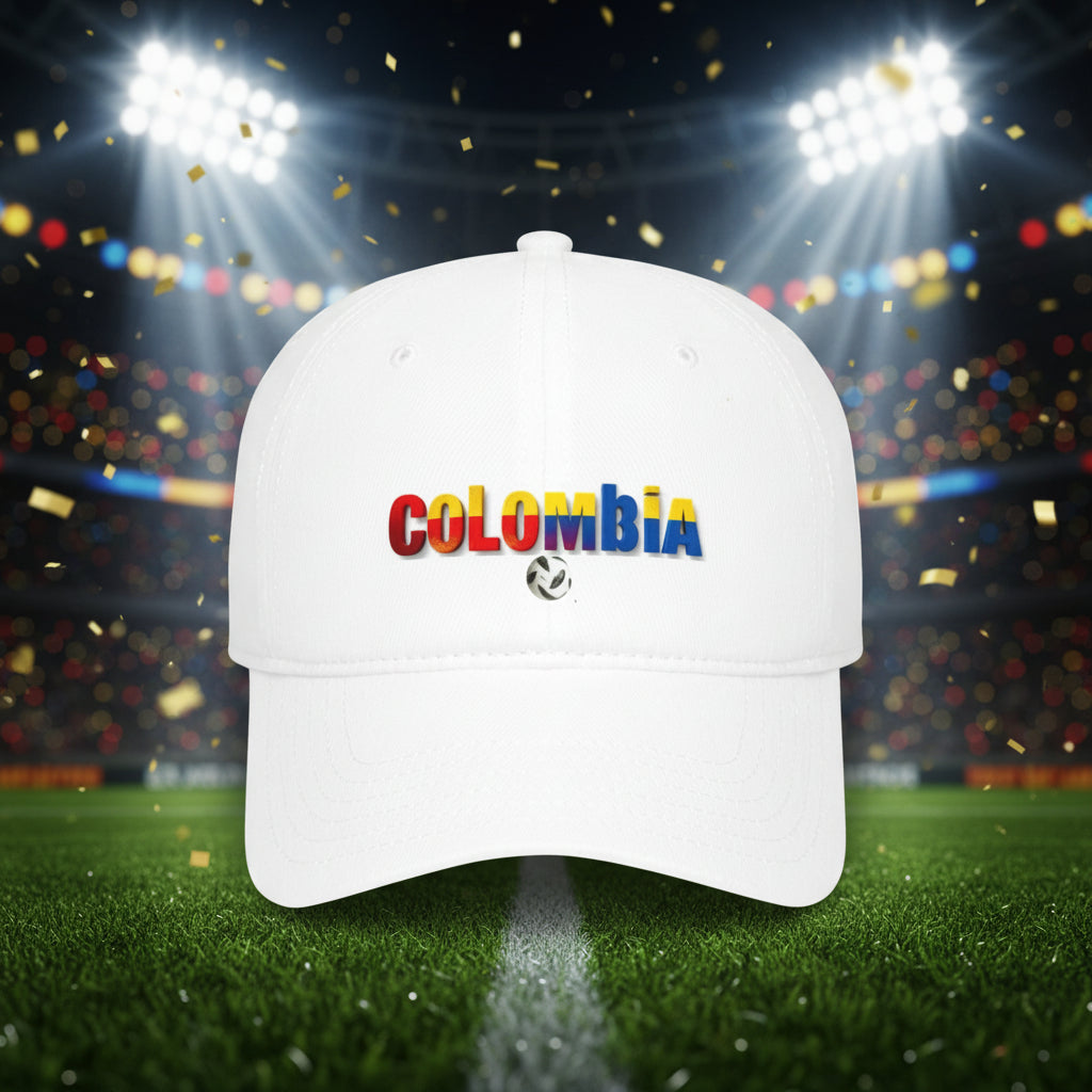 Colombia Baseball Cap — Low Profile Colombia Soccer Hat