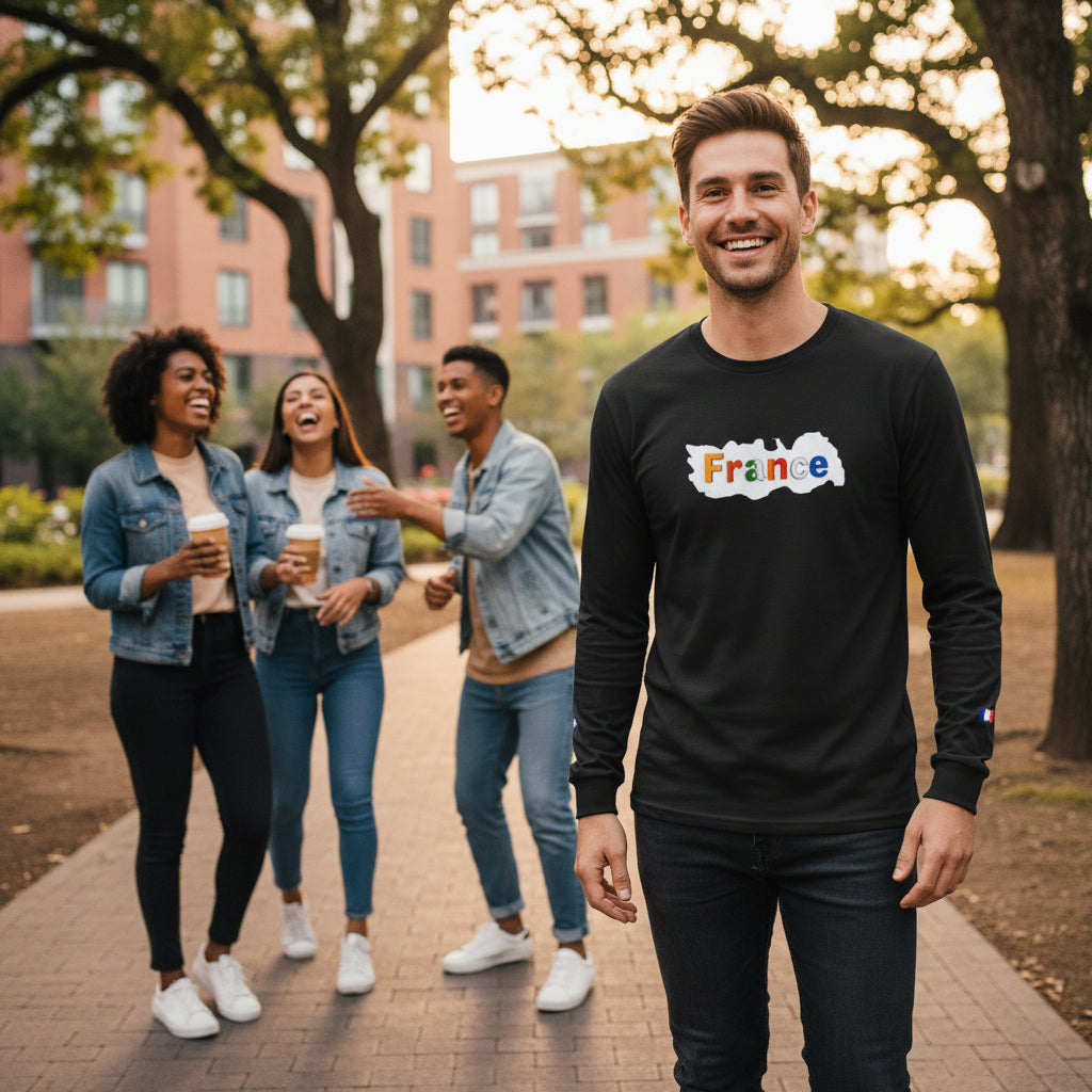 France Long Sleeve Tee