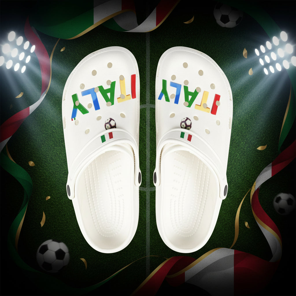 Italy soccer Clogs