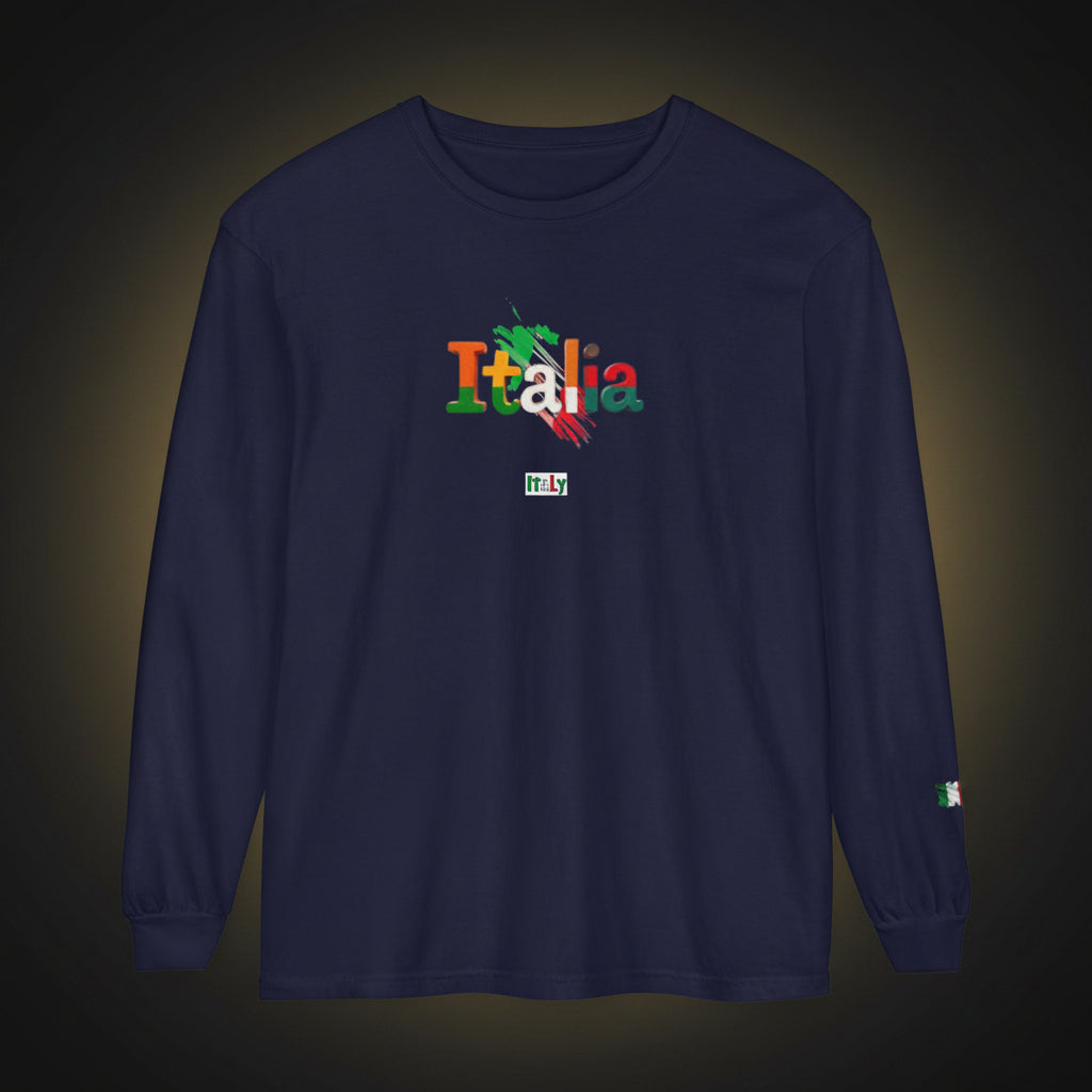 Italia Long Sleeve T-Shirt — Peace Message