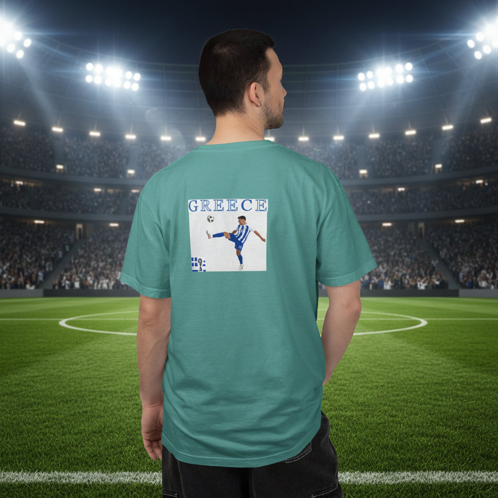 Greece T-Shirt 100% Ring-Spun Cotton