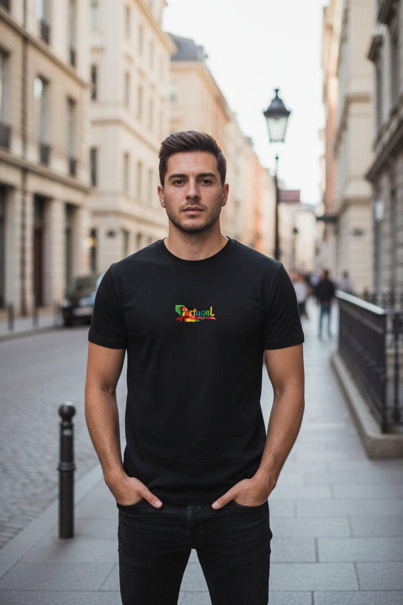 Portugal Flag Graphic T-Shirt — Peace w