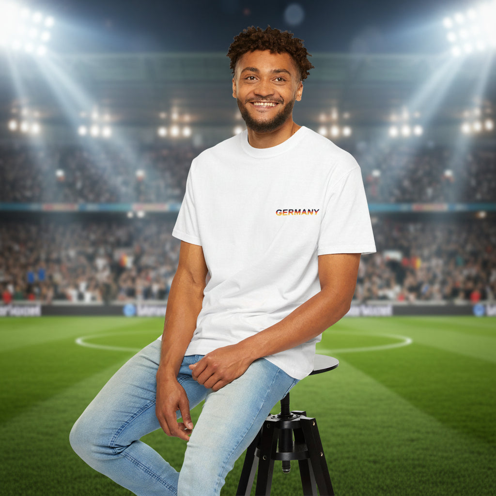 Germany World Cup 2026 Soccer T-Shirt 100% Ring-Spun Cotton