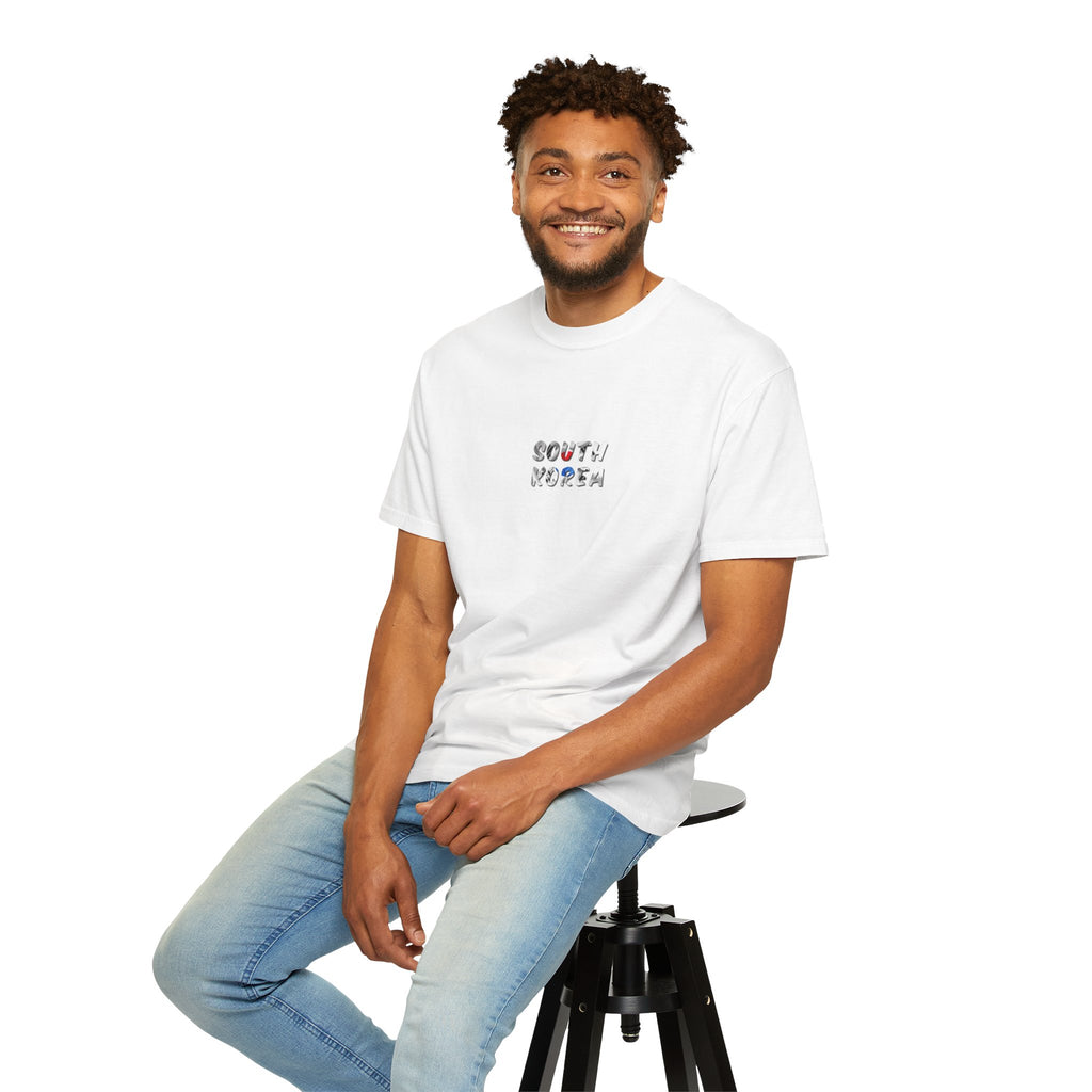 South Korea T-Shirt 100% Ring-Spun Cotton