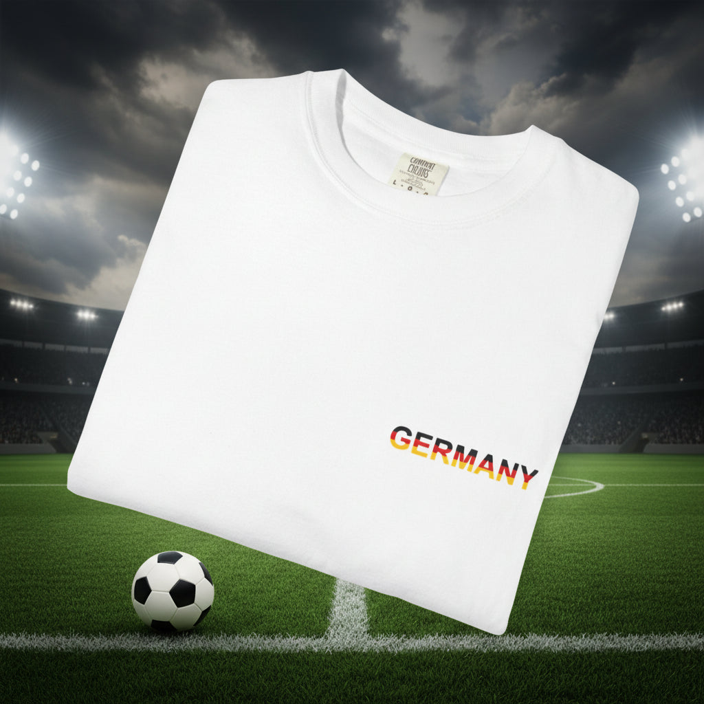 Germany World Cup 2026 Soccer T-Shirt 100% Ring-Spun Cotton